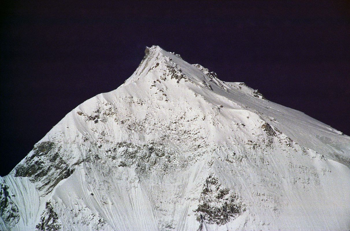 205 Dhaulagiri Northeast Face Close Up From Before Tukche